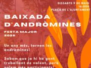 La Baixada d’Andròmines apuja el teló a la Festa Major de Sant Eudald 2026