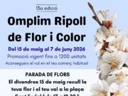 Ripoll es prepara per la tretzena edició de la campanya ‘Omplim de Flor i Color’